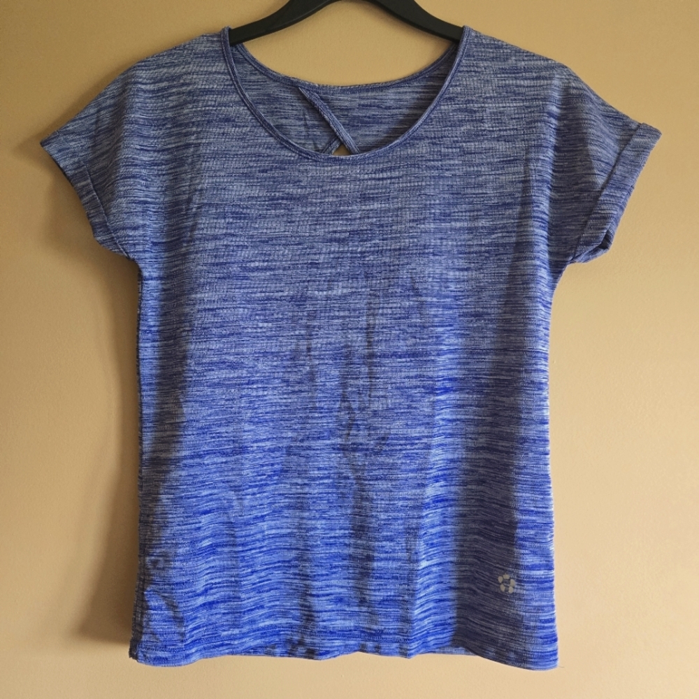 Tuff Athletics Purple Athletic Top PTP=18.5"